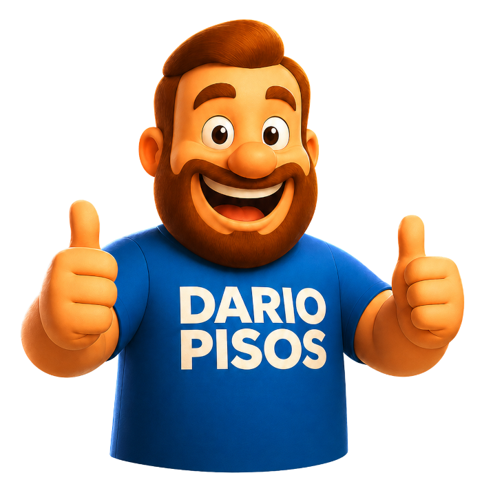 Darinho, o mascote da Dário Pisos